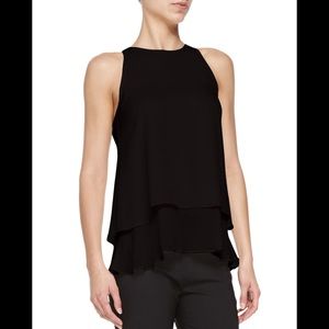 Theory Falice Layered Sleeveless Top
